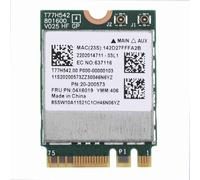 Scheda WiFi Dual Band 2.4G/5, 802.11n C 433Mpbs Scheda di Rete NGFF Wireless Card per Lenovo per ThinkPad E455, E555 M50 70 M50 80 G70 70 G70 80 Z70 80 G50 30 G50 45, Etc C