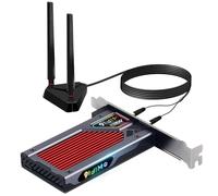Scheda WiFi FENVi AX210 WiFi 6E PCIe, Tri-Band 5400Mbps, Bluetooth 5.3, con Lightning RGB per giochi, compatibile con Windows 11/10