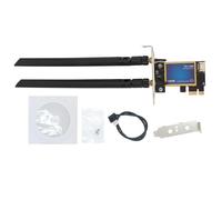 Scheda WiFi PCIe, adattatore wireless Dual Band 2.4G/5G con Bluetooth 4.0 per Win7, Win8, Win10, Win11