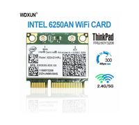 Scheda WiFi wireless622anxhmw6250an300mbps2.4G e 5G, adattatore WiFi compatibile con Lenovo/ThinkPad Intel origined-n6250ANX Fru60y3195