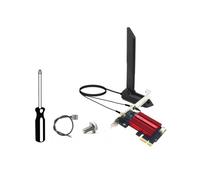 Scheda WiFi6 AX200 5.2 Dual Band 2.4G/5GHz 802.11AX PCI Express Adattatore di Rete Wireless per PC