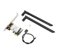Scheda wireless a doppia banda, 2,4 G/5 G, Internet 2,4 GHz, 5 GHz, 300 Mbps, alta trasmissione 2,4 G, 5 G, doppia banda, accessori per computer, schede interne, velocità PCI E