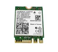 Scheda wireless originale ALFA Intel AX200NGW, Wi-Fi 6 11AX Modulo WiFi 2 x 2 MU-MIMO Dual Band Wireless Card w/Bluetooth 5.1 Adattatore WiFi interno Windows 10 64bit, M.2/NGFF Taiwan Taiwan TAA