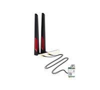 Scheda Wireless Tri Band WiFi 6E AX210 con Antenna 10DB BT5.3 5Ghz/6G/2.4G 5374Mbps con Staffa A Tutta Altezza