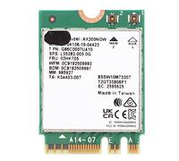 Scheda Wireless WiFi 6E, Adattatore per Scheda di Rete Wireless WiFi Dual Band, Scheda WiFi AX200NGW Ad Alta velocità da 80 MHz a 160 MHz, per AC9260/AC8260/AC7265 con