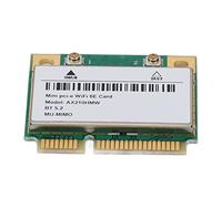 Scheda Wireless WiFi 6GHz Ad Alta velocità, Aggiornamento Triband, Compatibile con Router WiFi 6, BT 5.2, MU MIMO, AX210HMW, Mini PCIE, per Win10, Win11, per, per OS