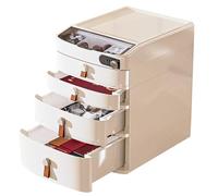 Schedario Da Scrivania Con Serratura Combinazione Organizer Per Documenti A4 Di Grande Capacità Con Cassetti Per Ufficio Scuola Documenti Finanziari Scatola Organizer(4-layers)