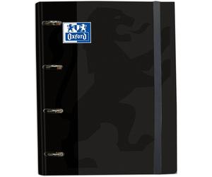 Schedario Oxford Classic EuropeanBinder Carpeblock con ricarica A4+ Nero