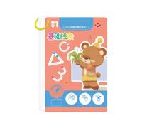 Schede di addestramento per bambini Controllo della penna per bambini Cartella di lavoro di formazione Tracciamento Pratica Copybook Per la casa o l'aula Cartella di lavoro del bambino Scrittura
