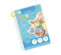 Schede di addestramento per bambini Controllo della penna per bambini Cartella di lavoro di formazione Tracciamento Pratica Copybook Per la casa o l'aula Cartella di lavoro del bambino Scrittura