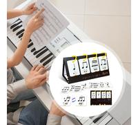 Schede di allenamento per le note, teoria musicale, ritmo, schede flash per