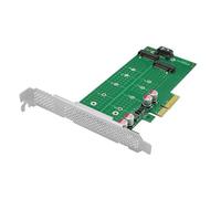 Schede di espansione PCIe per unità a stato solido Espandi l'adattatore di espansione dell'archiviazione del PC Adattatore SSD PCIe 13,9 x 6,9 cm
