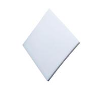 schede di film politetrafluoroetilene, Foglio di plastica PTFE 100 mm x 100 mm 10/12/15 mm di spessore bianco 1 pz(10mm)