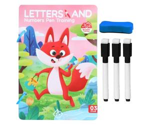 Schede Di Formazione Scribble - Schede Di Formazione Riutilizzabili Per Il Controllo Della Penna | Per Esercitarsi Nella Scrittura A Mano | Giochi Di Educazione Precoce | Scrittura Di Libri