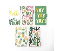 Schede di indice per A5/A6 6 fori copertura rotonda ad anello per raccoglitore raccoglitore raccoglitore fogli fogli sfusi protezione copertina (Divider Paper Hello, A6/17cm*10cm/6 Inch)