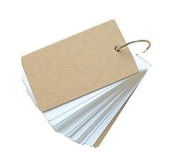 Schede di messaggi di memoria per parole di memoria, piccola carta vuota, mini blocco note, blocco note memorandum, carte di apprendimento professionali