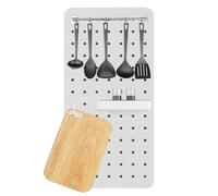 Schede di PEG per pareti, pannelli di board di metallo,Le pareti della tavola di PEG non vengono visualizzate da pugni | Pannelli di stoccaggio di Pegboards facili da installare per cuffie, penne, for