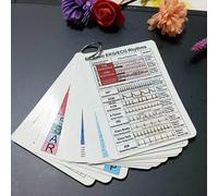 Schede di riferimento per infermieri, Schede per infermieri, Schede cliniche per infermieri, Accessori per badge per infermieri, Schede flash per la terminologia medica per studenti di infermieristica