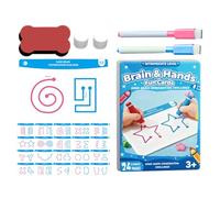Schede di sviluppo cerebrale - Gioco di e cognizione - 20 Carte di coordinamento Mano-Occhio | per il coordinamento delle Mani e le capacità motorie