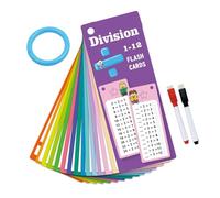 Schede didattiche di matematica scrivibili cancellabili Operazioni matematiche Esercizio Flashcards Kid Precoce Apprendimento Study Card Cancellabili Matematica Pratica Carte