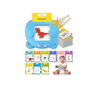 Schede didattiche parlanti Montessori, 224 parole, bilingue inglese e francese, 112 carte, 12 temi