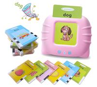 Schede didattiche parlanti per bambini di 1, 2, 3, 4 e 5 anni - Dispositivo di apprendimento sensoriale del linguaggio con 224 parole visive