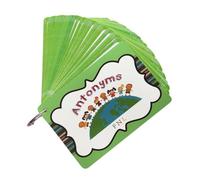 Schede educative per l ' apprendimento delle parole opposte | Supporto In Metallo, Angoli Arrotondati, 51 13, 6 X 9, 2 Cm