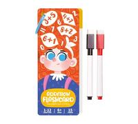 Schede flash di base per matematica, giochi educativi di matematica, schede flash per bambini con 2 penne, per bambini, studenti elementari, ragazzi, ragazze, bambini