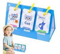 Schede Flash di educazione animale,Schede flash cognitive per bambini | 72X Schede flash per l'educazione cognitiva degli animali,Carte di apprendimento a forma di animale da utilizzare a casa