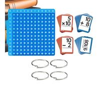 Schede Flash di Matematica | Giocattoli educativi con cruscotto, gioco con schede flash di matematica | per bambini da 1 a 6 anni ragazzi e ragazze Casa Aula Scuola Compleanno e