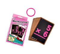 Schede flash di moltiplicazione, scheda matematica per | Schede flash di moltiplicazione e divisione - Schede Flash, 50 Carte matematiche totali per la scuola materna e la scuola materna