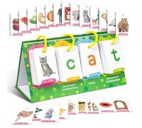 Schede flash di parole visive - Gioco di carte visive, strumento didattico per bambini e giovani lettori | Durevoli che insegnano parole ad alta frequenza, ideali per esercizi di scuola materna e