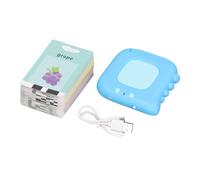 Schede flash educative con parole visive per l'apprendimento della prima infanzia e la logopedia - 112 schede fronte-retro con 224 parole del vocabolario - Dispositivo portatile