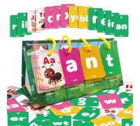 Schede flash educative in piedi con parole inglesi libro di ortografia con | Schede flash per apprendimento per bambini dai 3 agli 8 anni, ragazzi e ragazze, casa, viaggi, asilo
