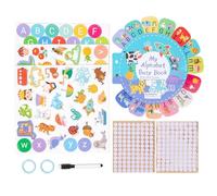 Schede Flash Parole, Schede Flash per Bambini Piccoli | Schede Flash Set di Carte Stampate a Doppia Faccia Cognitive 26 Lettere - Gioco di Carte Giocattoli