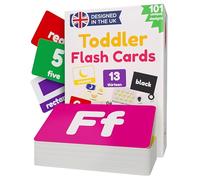 Schede flash per bambini di età 1 2 3 | Flashcard alfabeto per bambini | lettere, numeri, ABC, animali, colori Flash Cards per bambini | 101 carte uniche per l'apprendimento del bambino | Giocattoli