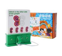 Schede Flash per bambini,Giochi di logica per bambini | Giocattoli per migliorare la logica dei bambini con le chiavi educative,Aumentare le chiavi di pensiero logico divertenti