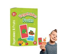 Schede Flash per bambini piccoli, Schede Flash di apprendimento precoce - Apprendimento a due lati Flashcard Educational Preschool Kids,Alphabet Parent Participation Education Game con