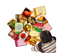 Schede flash per bambini - Schede divertenti per l'apprendimento del bambino, gioco di abbinamento alfabetico | Set di giocattoli educativi multiuso per bambini 3 ai 6 anni, incoraggia le capacità