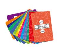 Schede Flash Per Tabelline - Scheda Informativa Con Grafico Per Tabella Di Moltiplicazione Per Apprendimento Matematico Da 3,35 Pollici | Poster Multipli Lisci E Luminosi Impostano Le Schede Flash Del