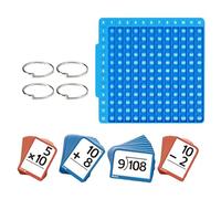 Schede flash - Schede flash per matematica di età 1-6 con tabella di moltiplicazione in silicone, flassh perr moltiplicazione in silicone | per ragazzi e ragazze di età compresa tra 1 e 6 anni, aula,