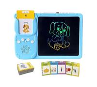 Schede Flash Talking - Set tascabile da 2 pollici, discorso udibile | Apprendimento interattivo educativo, macchina da lettura con uso di tablet da disegno per lo sviluppo di bambini