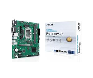 Schede Madri ASUS PRO H810M-C-CSM Intel H810 LGA1851 DDR5 Micro ATX No WiFi M.2 PCIe 4.0