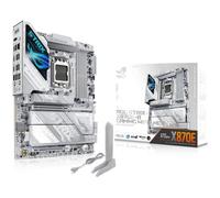 ASUS ROG Strix X870E-A Gaming Neo, Scheda Madre AMD ATX, Socket AM5, 16+2+2 Stadi di Alimentazione, Slot DDR5, 4 Slot M.2, PCIe 5.0x16, WiFi 7 con Q-Antenna, PCIe Slot Q-Release, Aura Sync, Bianca
