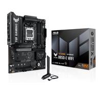 ASUS TUF Gaming B850-E WiFi, Scheda Madre AMD ATX, 8+2+1 Fasi di Alimentazione, Slot DDR5, PCIe 5.0 Ready, 3 slot M.2, WiFi 6E, Ethernet Realtek 2.5Gb, USB-C da 20 Gbps, BIOS Flashback e Aura Sync