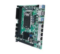 Schede madri Fattore forma ITX 8 porte 4 Interfacce rete da 2, 5 Doppio NVMe3.0 per CPU schede madri e nona generazione