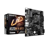 Schede Madri Gigabyte A520M H ARGB A520 AM4 DDR4 Micro-ATX LAN 1GbE RGB
