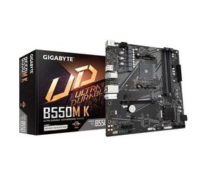Schede Madri Gigabyte B550M K B550 Socket AM4 DDR4 Micro ATX No WiFi PCIe 4.0 M.2 RAID
