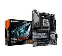 GIGABYTE B650 EAGLE AX Scheda madre - AMD Ryzen serie 9000, VRM a 12+2+2 fasi, fino a 7600 MHz DDR5 (OC), 1xPCIe 5.0 + 2xPCIe 4.0 M.2, LAN GbE, WIFI 6E, USB 3.2 Gen 2
