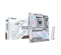 GIGABYTE X870E AORUS PRO X3D ICE Scheda Madre - Supporta CPU AMD Ryzen 9000, VRM Digitale a 18+2+2 fasi, fino a 9000 Hz DDR5 (OC), 2 x PCIe 5.0 + 2 x PCIe 4.0, Wi-Fi 7, LAN 5 GbE, USB 4 - Nouvo